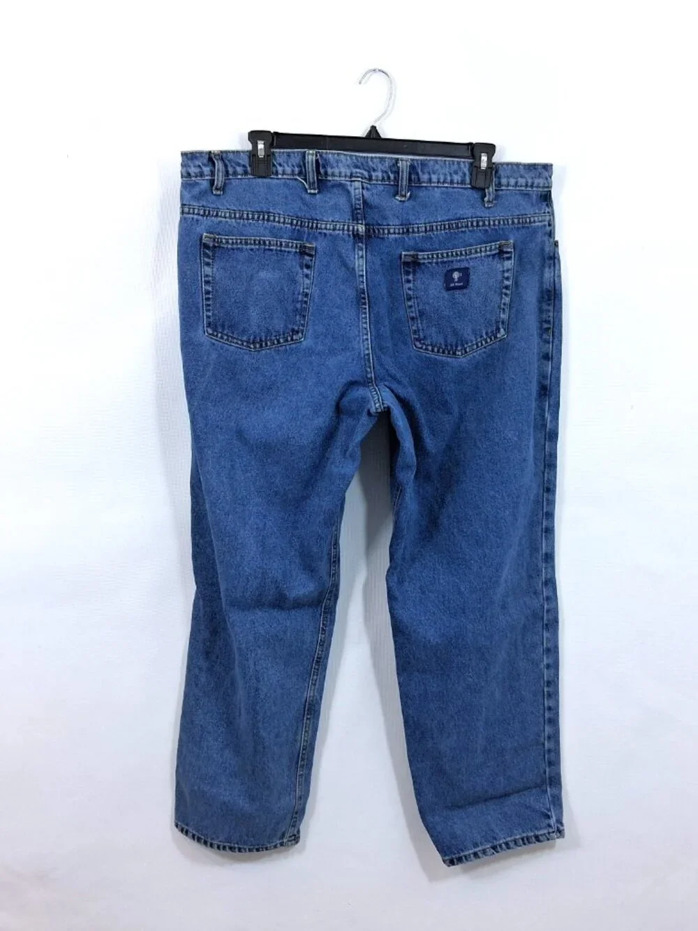 RK Men's Straight Leg Jeans Medium Wash Big & Tall Size 44 X 31